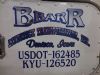B Bar R Lettering