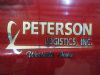 Petersen Logistics Lettering & Logo