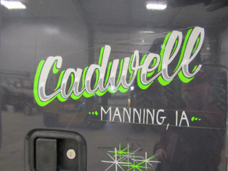 Vinyl signs and lettering
